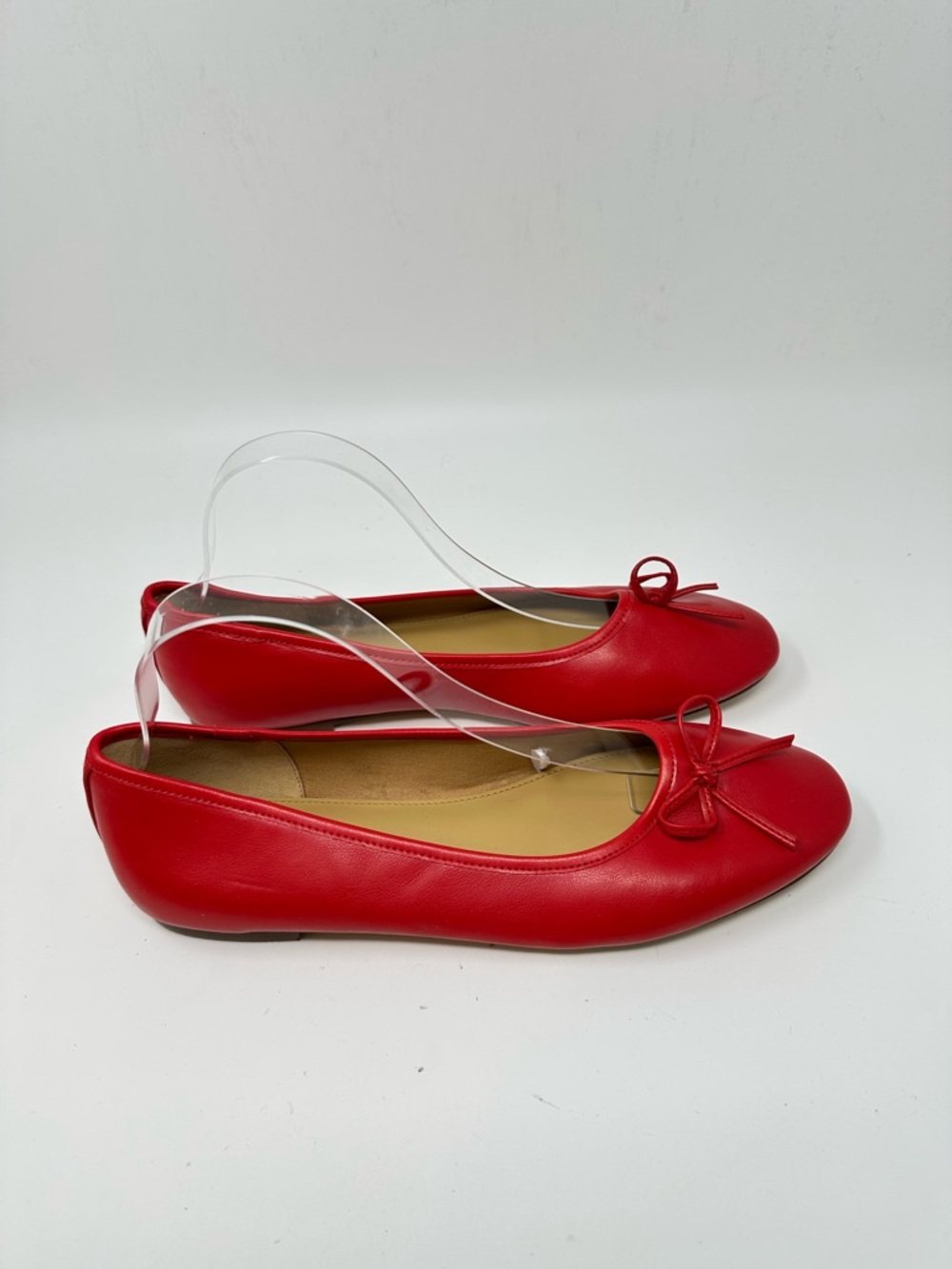 New J.Crew Andi Ballet Flats In Leather Women's 10 - Picture 3 of 13